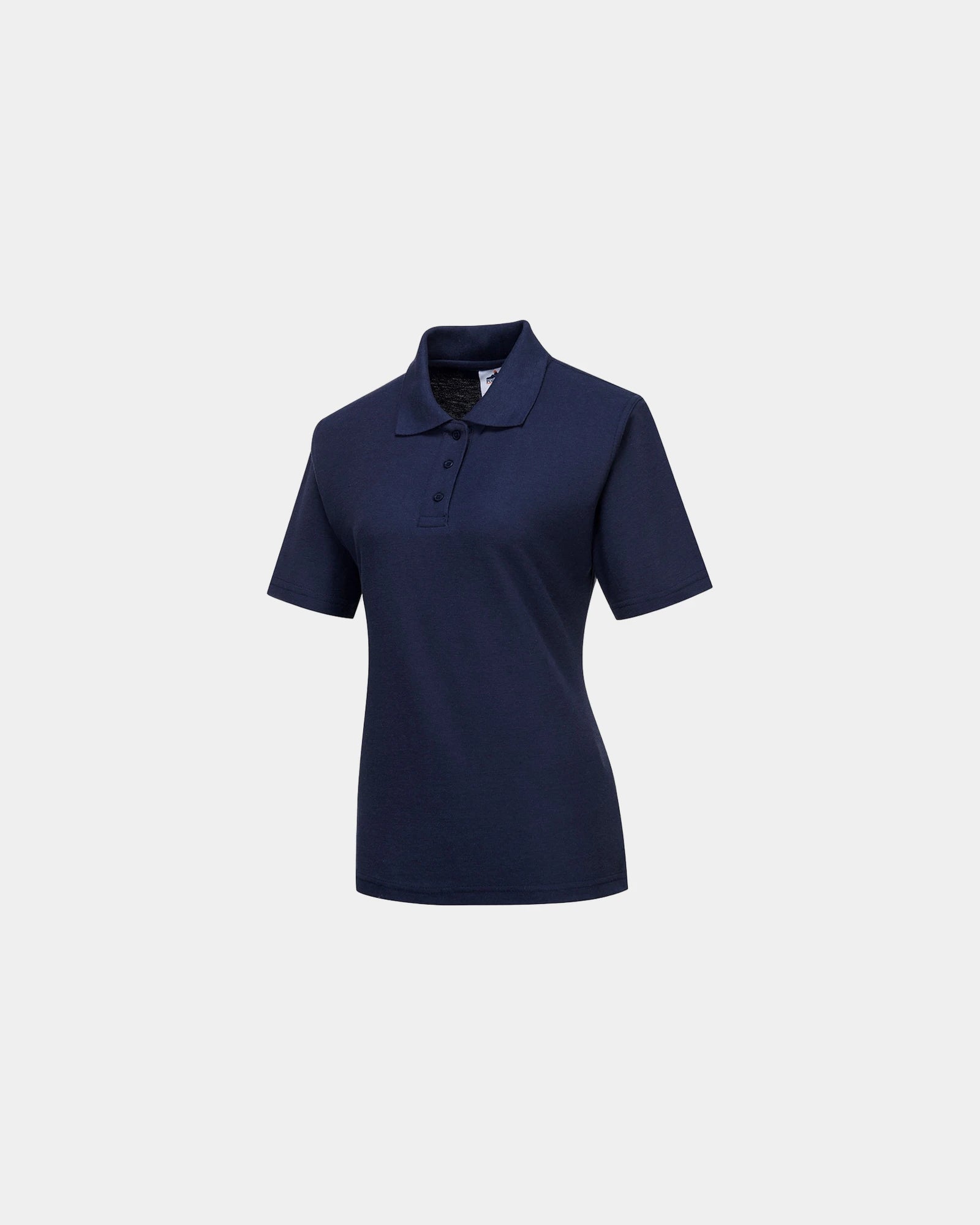 Polo donna poliestere-cotone UPF 50+ da personalizzare - Blu Navy